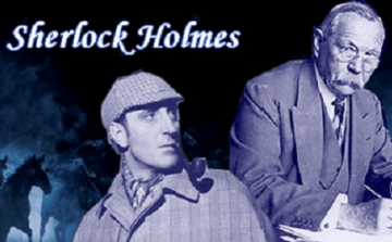 Holmes szerepében Sir Arthur Conan Doyle