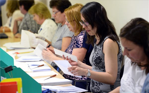 EP-választás - Fidesz-KDNP 13, DK 4, Momentum 2, MSZP-Párbeszéd 1, Jobbik 1 mandátum