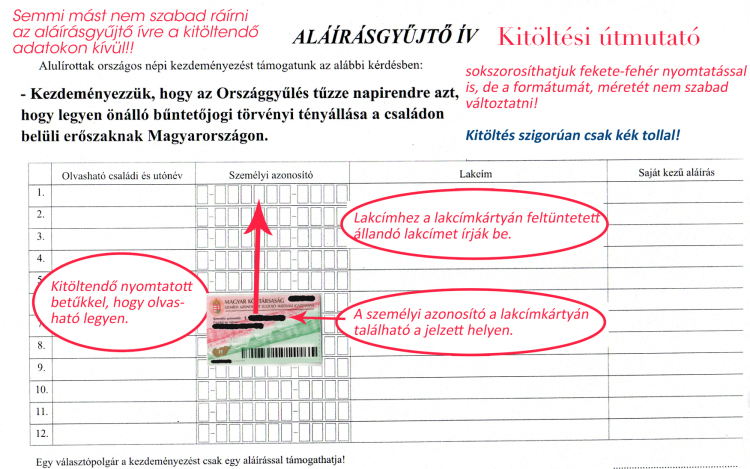 Újabb aláírásgyűjtő ívet nyújtott be az MSZP (frissítés)