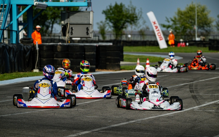 Gokart - Nagy Ádám: Bronzérem a szezonnyitón