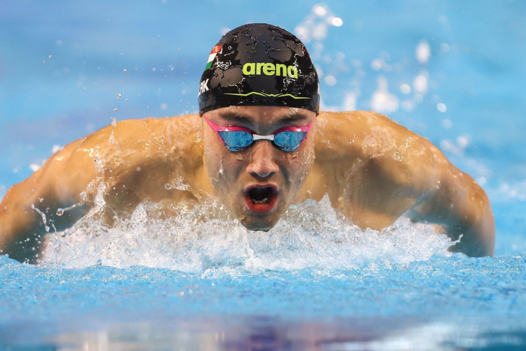 Milák Kristóf aranyérmes 200 méter pillangón