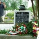 Hősök napi sírkőavatás a Rákóczi-telepi temetőben