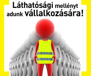 Láthatósági mellény négyzet